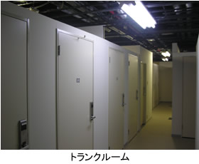 トランクルーム内部